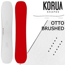 【エントリーでポイント5倍】KORUA shapes/コルアシェイプス OTTO BRUSHED オットブラッシュド メンズ レディース スノーボード パウダー カービング 板 2027 予約商品