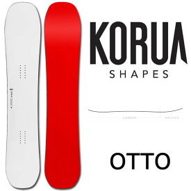 【エントリーでポイント5倍】KORUA shapes/コルアシェイプス OTTO オット メンズ レディース スノーボード パウダー カービング 板 2027 予約商品