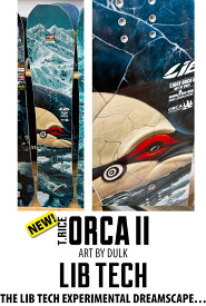 26-27 LIB TECH/リブテック T.RICE ORCA II トラビス・ライス オルカ メンズ レディース スノーボード パウダー 板 2027
