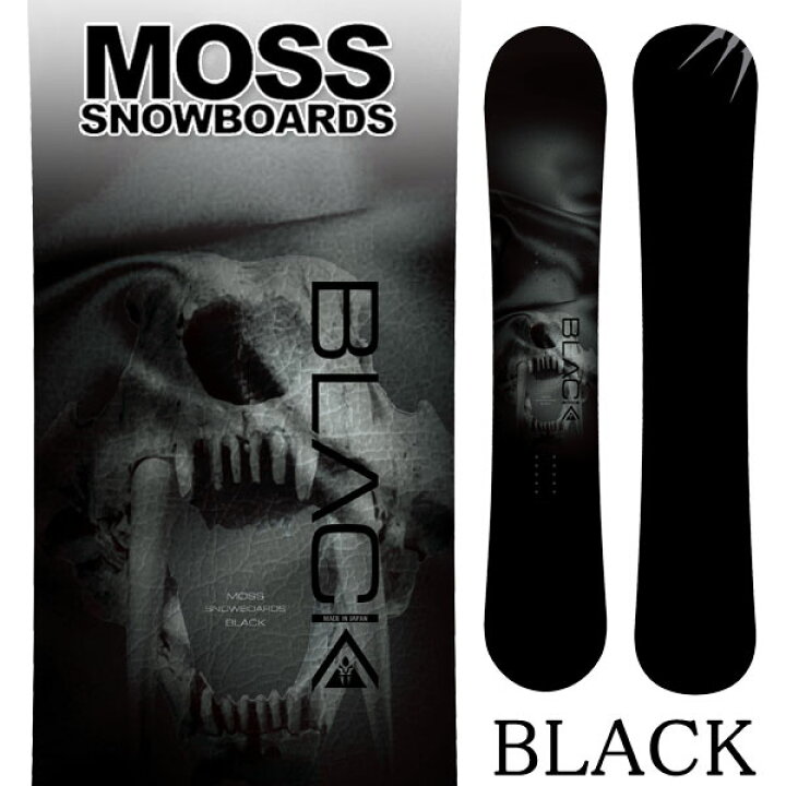 楽天市場】26-27 MOSS SNOWBOARDS/モススノーボード BLACK ブラック 