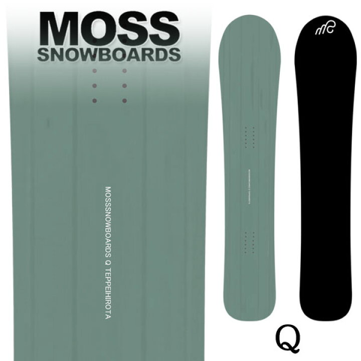 楽天市場】26-27 MOSS SNOWBOARDS/モススノーボード Q キュウ メンズ 