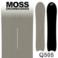 26-27 MOSS SNOWBOARDS/モススノーボード Q505 キュウゴーマルゴ メンズ レディース スノーボード パウダ…