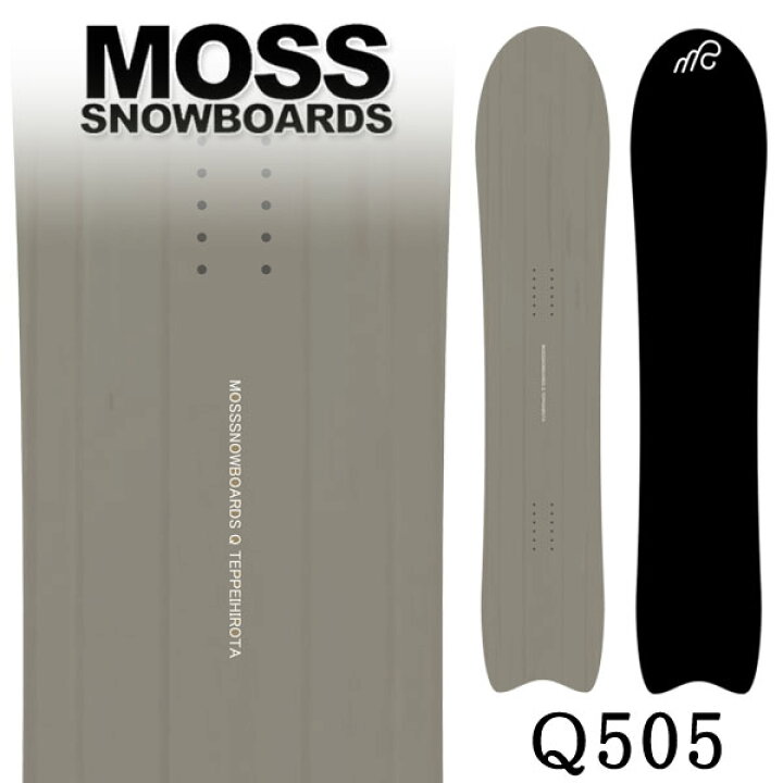 楽天市場】26-27 MOSS SNOWBOARDS/モススノーボード Q505 キュウゴー 