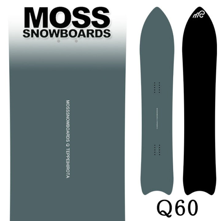 楽天市場】26-27 MOSS SNOWBOARDS/モススノーボード Q60 キュウ 