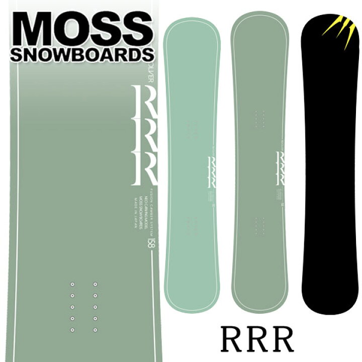 楽天市場】26-27 MOSS SNOWBOARDS/モススノーボード REVOLVER RRR 