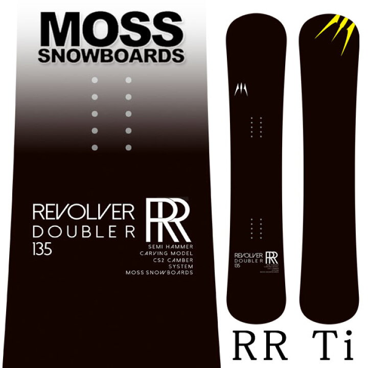 楽天市場】26-27 MOSS SNOWBOARDS/モススノーボード REVOLVER RR Ti 