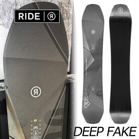 【ポイントUP中 10/4-9】26-27 RIDE/ライド DEEP FAKE ディープフェイク メンズ レディース スノーボード パウダー 板 2027 予約商品