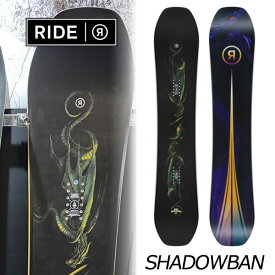 26-27 RIDE/ライド SHADOWBAN シャドーバン メンズ レディース スノーボード カービング 板 2027 予約商品
