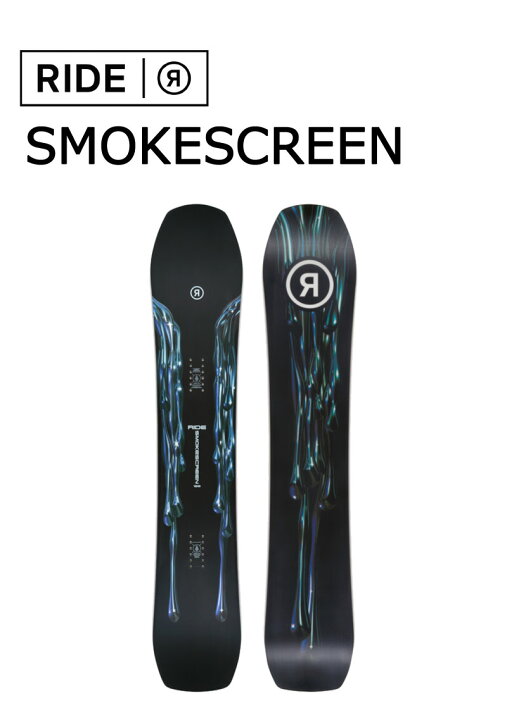 楽天市場】26-27 RIDE/ライド SMOKESCREEN スモークスクリーン メンズ 