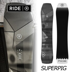 【ポイントUP期間中】26-27 RIDE/ライド SUPERPIG スーパーピグ メンズ レディース スノーボード パウダー 板 2027 予約商品