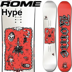 26-27 ROME/ローム HYPE ハイプ レディース スノーボード パーク グラトリ 板 2027 予約商品