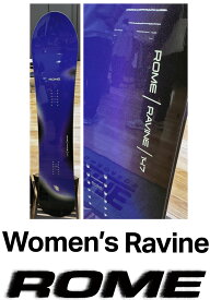 26-27 ROME/ローム WOMEN'S RAVINE ラヴィーン レディース スノーボード パウダー カービング 板 2027 予約商品