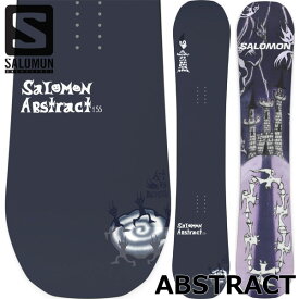 26-27 SALOMON/サロモン ABSTRACT アブストラクト メンズ レディース パーク スノーボード 板 2027 予約商品
