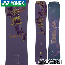 【ポイントUP期間中】26-27 YONEX/ヨネックス GROWENT グローエント メンズ レディース スノーボード グラトリ 板 2027 予約商品