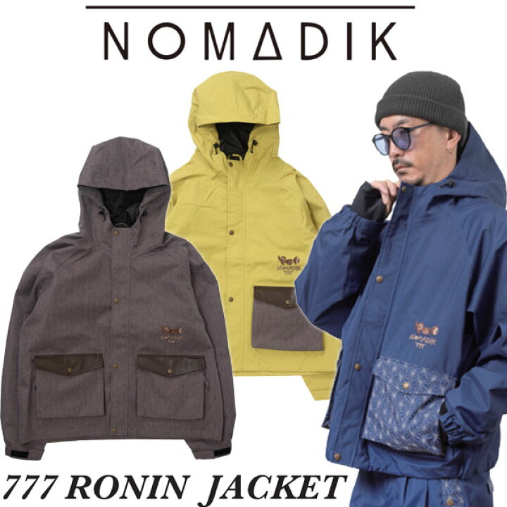 楽天市場】26-27 NOMADIK/ノマディック 777 RONIN jacket メンズ 
