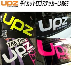 ユーピーゼットUPZ DIECUT LOGO STICKER LARGE ステッカー メール便対応