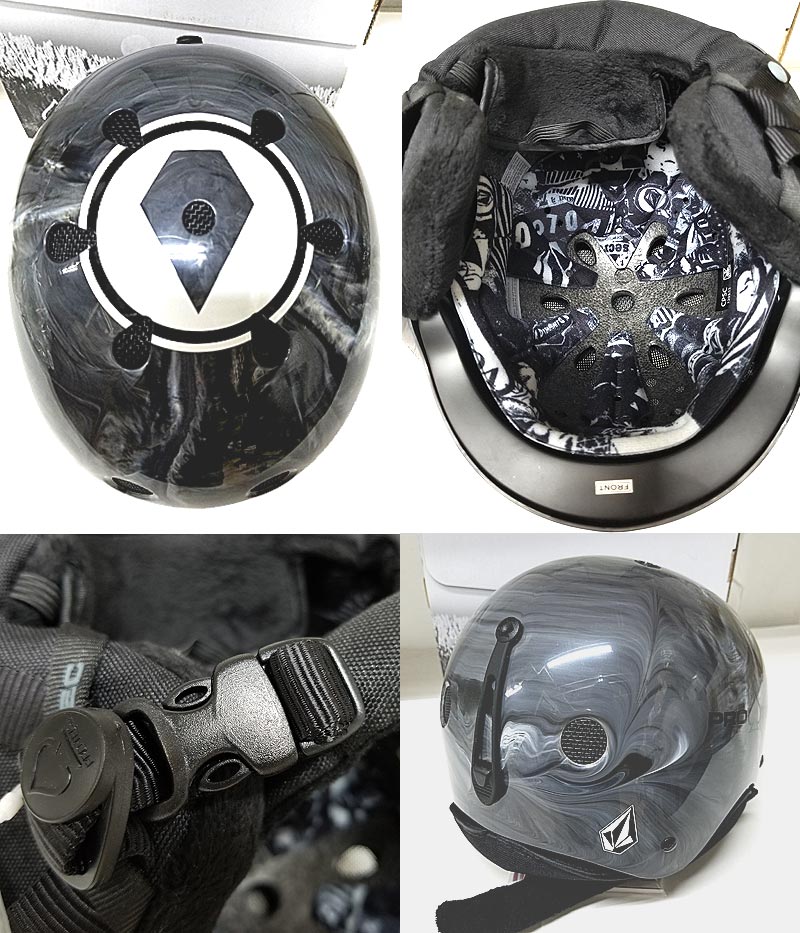 楽天市場】PRO-TEC / プロテックヘルメット CLASSIC SNOW VOLCOM 