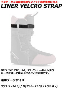 DEELUXE/fB[bNX LINER VELCRO STRAP Ci[p[Xgbv Xm[{[h [