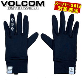 【楽天SS特別価格】22-23 VOLCOM / ボルコム JP INNER GLOVE インナーグローブ 手袋 メンズ レディース スノーボード スキー メール便対応