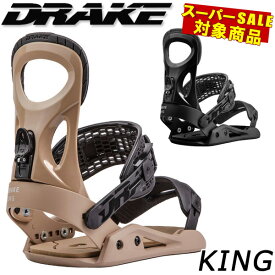 【楽天SS特別価格】即出荷 23-24 DRAKE / ドレイク KING キング メンズ レディース ビンディング バインディング スノーボード 2024 型落ち