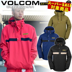 【楽天SS特別価格】23-24 VOLCOM/ボルコム LONGO pullover メンズ レディース 防水ジャケット スノーボードウェア スノーウェアー 2024 型落ち