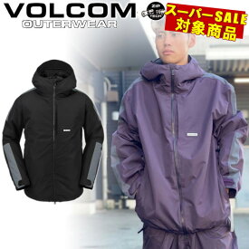 【楽天SS特別価格】23-24 VOLCOM/ボルコム NIGHTBREAKER jacket メンズ レディース 防水ジャケット スノーボードウェア スノーウェアー 2024 型落ち