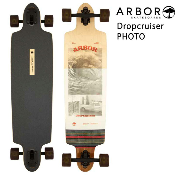 楽天市場】ARBOR/アーバー DROPCURUISER PHOTO 38inc ロングスケート  