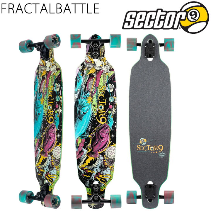 楽天市場】SECTOR9/セクターナイン FRACTAL BATTLE 36inc サーフ  