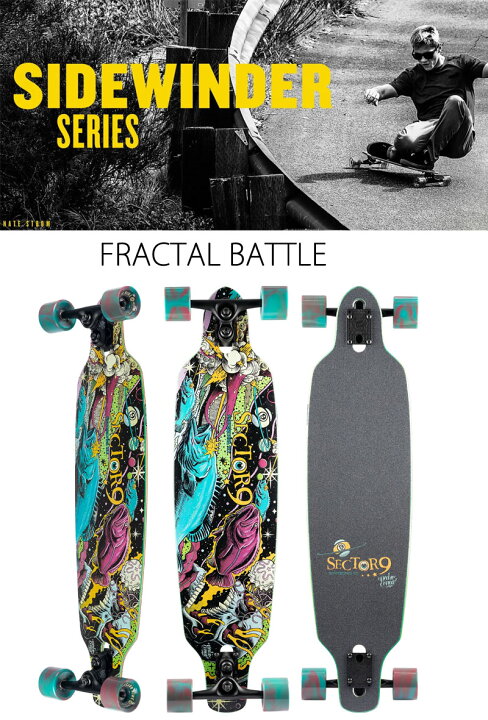 楽天市場】SECTOR9/セクターナイン FRACTAL BATTLE 36inc サーフ 