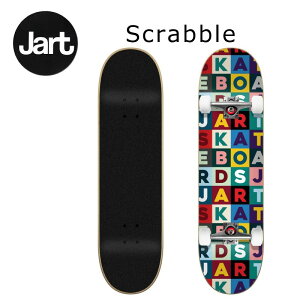 JART SCRABBLE �R���v���[�g�f�b�L �W���[�g �X�N���u�� 7.75 �X�P�{�[ �X�P�[�g�[�{�[�h �R���v���[�g �����i YOW HLC �Z�b�g �L�b�Y