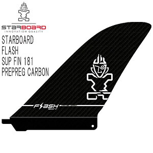 STARBOARD FLASH SUP FIN 181 PREPREG CARBON / X^[{[h tbV TbvtB vvOJ[{ Z^[tB ph{[h [X