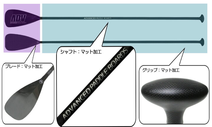 楽天市場】SUP サップ カーボンパドル ADVANCED/アドバンス PRO 