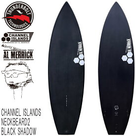 2024 THUNDERBOLT CHANNEL ISLANDS AL MERRICK NECKBEARD2 BLACK SHADOW/サンダーボルト チャンネルアイランド アルメリック ネックベアード ブラックシャドウ トンビ製 サーフボード サーフィン 営業所止め