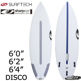 取り寄せ商品 SHARPEYE DISCO SURFTECH/ シャープアイ ディスコ サーフテック サーフボード ショートボード サーフィン 営業所止め 送料無料