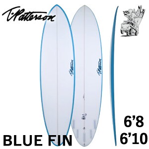 񂹏i TIMMY PATTERSON BLUE FIN / eB~[p^[\ u[tB 6'8 6'10 SURFTECH T[tebN T[t{[h T[tB ~bhOX cƏ~