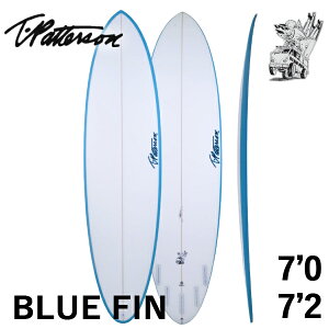 񂹏i TIMMY PATTERSON BLUE FIN / eB~[p^[\ u[tB 7'0 7'2 SURFTECH T[tebN T[t{[h T[tB ~bhOX cƏ~