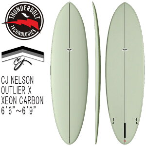 \񏤕i 2026 THUNDERBOLT CJ NELSON OUTLIER X 6'6`6'9 XEONCARBON/T_[{g CJl\ AEgCA[ WIJ[{ gr ~bhOX T[t{[h T[tB cƏ~