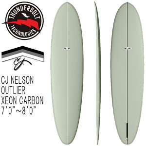 \񏤕i 2026 THUNDERBOLT CJ NELSON OUTLIER 7'0`8'0 XEONCARBON/T_[{g CJl\ AEgCA WIJ[{ gr ~bhOX T[t{[h T[tB cƏ~