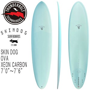 26 THUNDERBOLT SKIN DOG THE OVA 7'0�`7'6/�T���_�[�{���g �X�L���h�b�N �I�[�o �T���_�[�{���g �~�b�h�����O�X �T�[�t�{�[�h �c�Ə��~�� �������� �T�[�t�B��