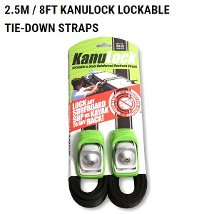 2.5M / 8FT KANULOCK LOCKABLE TIE-DOWN STRAPS / JkbN ^C_E xg Xgbv T[t{[h LA ԍ