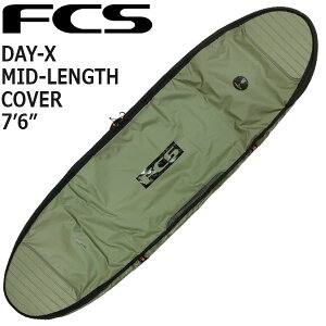 FCS DAY-X MID LENGTH COVER 7'6 / �G�t�V�[�G�X �f�C�����i�[ �{�[�h�J�o�[ �~�b�h�����O�X �{�[�h�P�[�X �n�[�h�P�[�X �T�[�t�{�[�h �T�[�t�B��