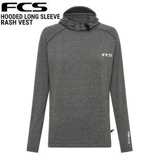 FCS ESSENTIAL HOODED LONG SLEEVE RASH VEST / �G�t�V�[�G�X �G�b�Z���V���� �����O�X���[�u ���b�V���K�[�h ���� �T�[�t�B�� SUP ���Ă��΍� ���[���֑Ή�
