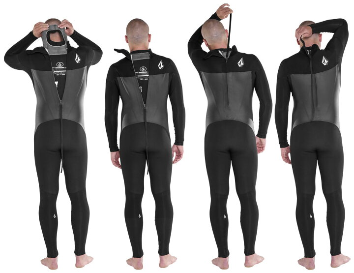 楽天市場】2024継続 VOLCOM MODULATOR 3/2mm BACK ZIP FULLSUIT