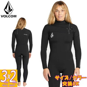 2024 VOLCOM WOMENS MODULATOR 3/2mm LONG SLEEVE CHEST ZIP FUULLSUIT O9512304 / {R W[^[ OX[u`FXgWbv tX[c 3mmx2mm EFbgX[c T[tB W[W tHp fB[X