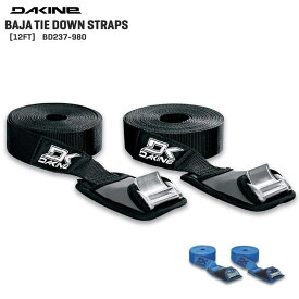 DAKINE BAJA TIE DOWN STRAPS 12FT / ダカイン タイダウンストラップ 12フィートキャリア サーフィン ショートボード ロングボード サーフボード BD237980 BD237-980