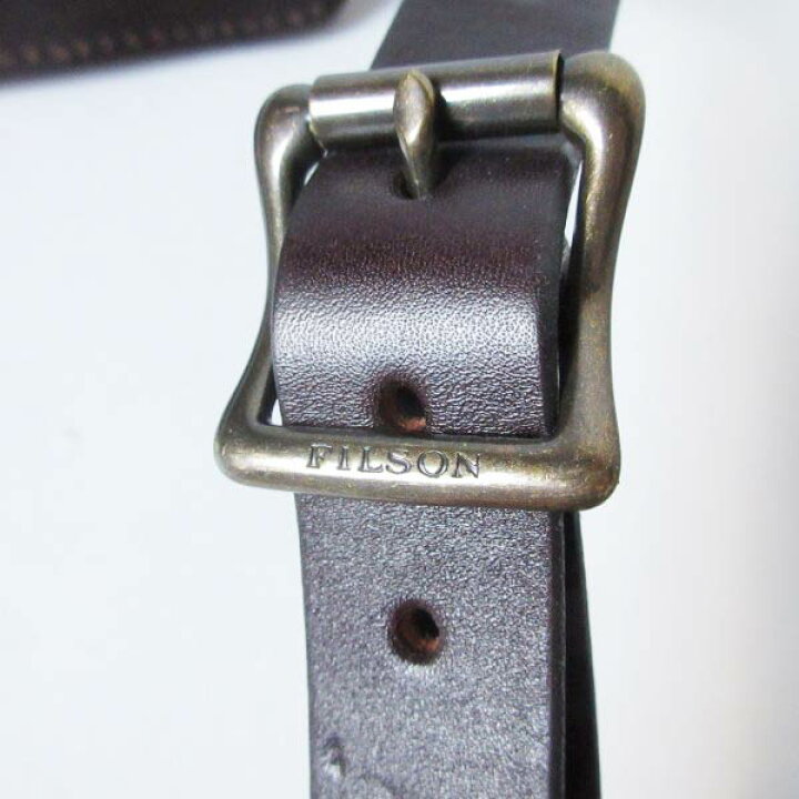 楽天市場】USA製 FILSON フィルソン レザー ショルダーストラップ 