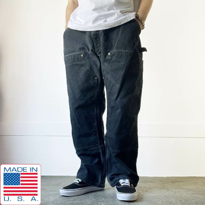 楽天市場】USA製 carhartt ダック ダブルニー ペインターパンツ 
