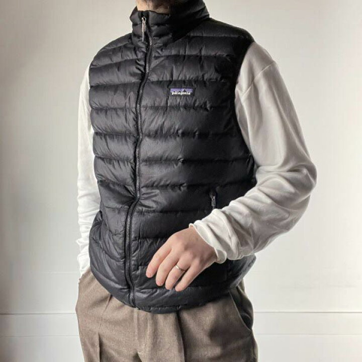 楽天市場】2014年製 patagonia パタゴニア ダウン セーター ベスト 黒 