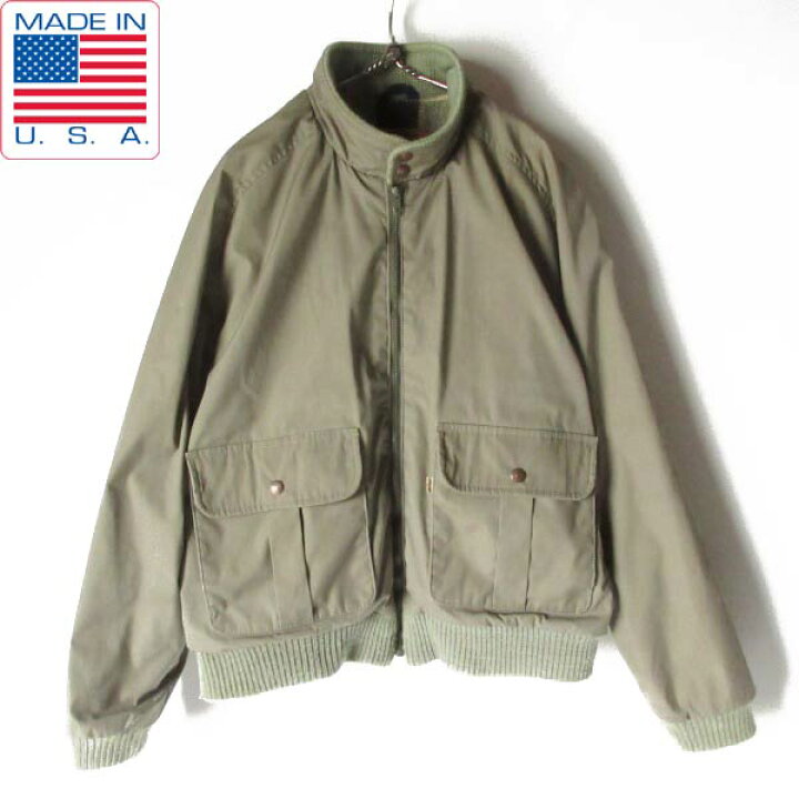 楽天市場】80s USA製 リーバイス ハリントン ジャケット M カーキ 