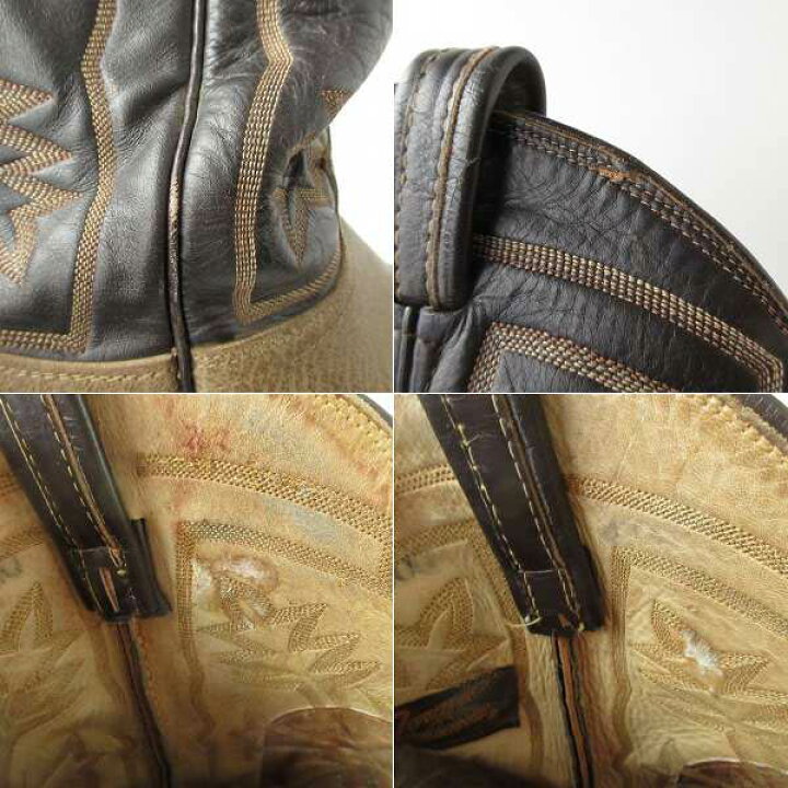 楽天市場】黒タグ USA製 Tony Lama トニーラマ ウエスタンブーツ 27cm 